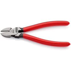 Клещи резачки странични фосфатирани, черни 160mm, 70 01 160, KNIPEX