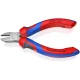 Клещи резачки странични 3К KNIPEXtend Ø3,0mm, 125mm, 70 02 125 SB, KNIPEX