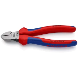 Клещи резачки странични фосфатирани, черни 160mm, 70 02 160 SB, KNIPEX