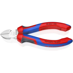 Клещи резачки странични 3К KNIPEXtend, Ø2,5mm 140mm, 70 05 140, KNIPEX