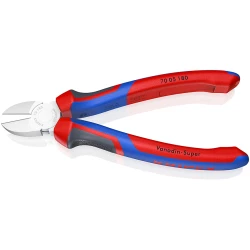Клещи резачки странични 3К KNIPEXtend, Ø4,0mm 180mm, 70 05 180 SB, KNIPEX