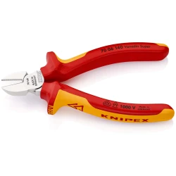 Клещи резачки странични хромирани, Ø 2,5 mm, 140mm, 70 06 140, KNIPEX