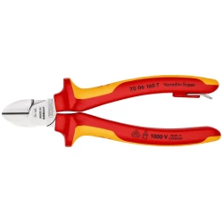 Клещи странични резачки хромирани 160mm, 70 06 160 T, KNIPEX
