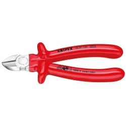 Клещи резачки странични хромирани 160mm, 70 07 160, KNIPEX