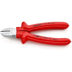 Клещи резачки странични изолирани 180mm, 70 07 180, KNIPEX