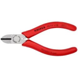 Клещи резачки странични фосфатирани, черни 110mm, 70 11 110, KNIPEX
