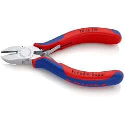 Клещи резачки странични хромирани 110mm, 70 15 110, KNIPEX