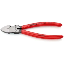 Клещи резачки странични за пластмаси 160mm, 72 01 160, KNIPEX