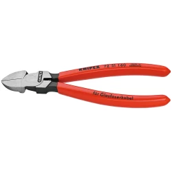Клещи резачки странични за оптически кабели 160 mm, 72 51 160, KNIPEX
