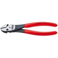 Клещи резачки усилени фосфатирани, TwinForce, Ø 5 mm, 180 mm, 73 71 180, KNIPEX