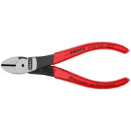 Клещи резачки усилени странични фосфатирани, черни 140mm, 74 01 140, KNIPEX