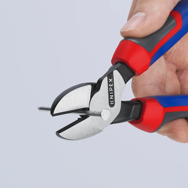 Клещи резачки странични мощни 3К KNIPEXtend, Ø4,2mm, 200mm, 74 02 200, KNIPEX