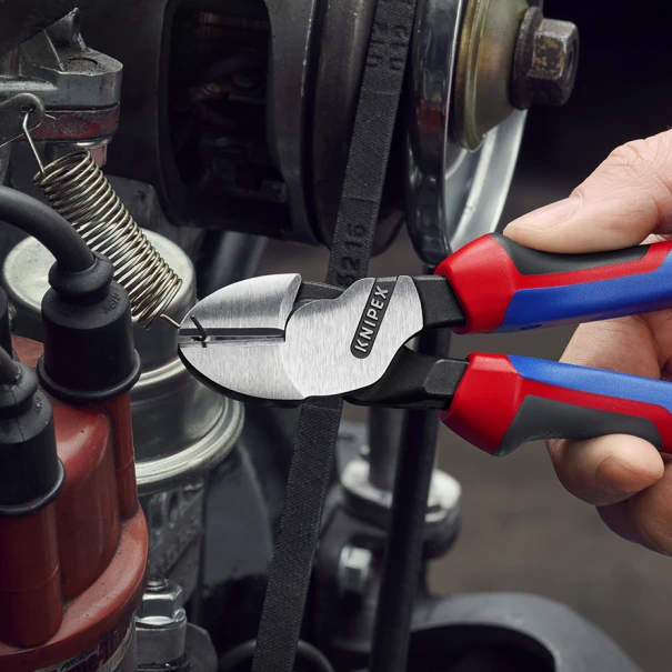 Клещи резачки странични мощни 3К KNIPEXtend, Ø4,2mm, 200mm, 74 02 200, KNIPEX