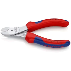 Клещи резачки усилени странични хромирани 140mm, 74 05 140, KNIPEX