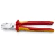 Клещи резачки странични мощни изолирани, Ø4,6mm, 250mm, 74 06 250 T, KNIPEX