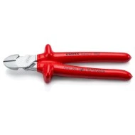 Клещи резачки странични мощни изолирани, Ø4,6mm, 250mm, 74 07 250, KNIPEX