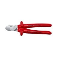 Клещи резачки странични мощни изолирани, Ø4,6mm, 250mm, 74 07 250, KNIPEX