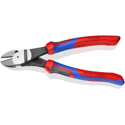 Клещи резачки странични усилени 3К KNIPEXtend, Ø4,2mm, 200mm, 74 22 200, KNIPEX