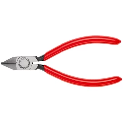 Клещи резачки странични фосфатирани, черни 125mm, 76 81 125, KNIPEX