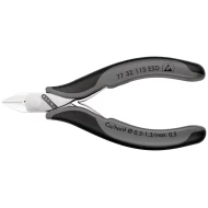 Клещи резачки странични за електроника ESD 115 mm, 77 32 115 ESD, KNIPEX