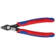 Клещи резачки Electronic Super Knips® полирани с многокомпонентни обложки 125mm, 78 71 125, KNIPEX