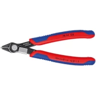 Клещи резачки Electronic Super Knips® полирани с многокомпонентни обложки 125 mm, 78 91 125, KNIPEX