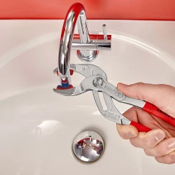 Клещи за сифони и кримпващи, Ø 10-75mm, 250mm, 81 13 250, KNIPEX