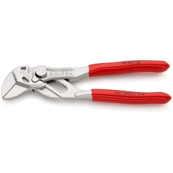 Клещи мини, гаечен ключ, хромирани 125mm, 86 03 125, KNIPEX