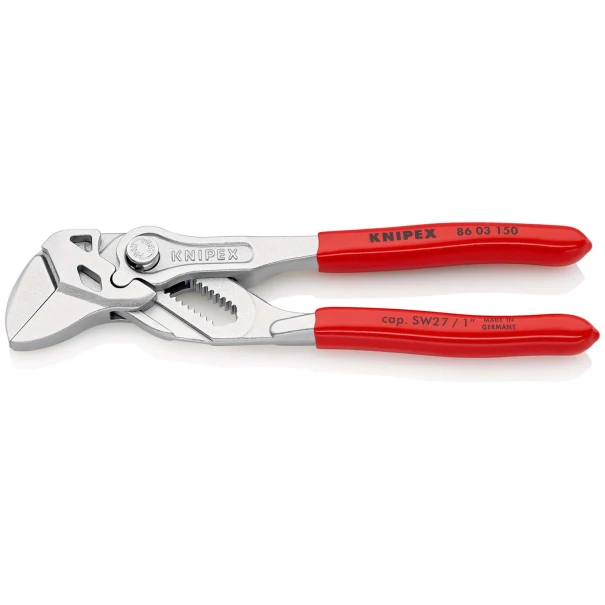 Комплект клещи раздвижни гаечен ключ в чанта, 3бр, 00 19 55 S7, KNIPEX