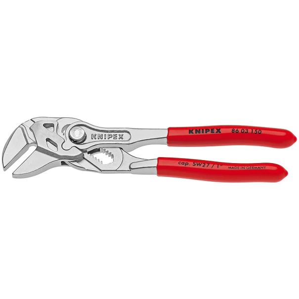Комплект клещи раздвижни гаечен ключ, 5бр, 00 19 55 S4, KNIPEX