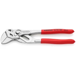 Промо сет ВиК: раздвижни клещи 180mm + облицовъчни челюсти, KNIPEX