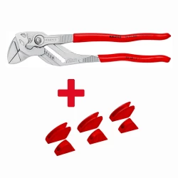 Промо сет ВиК: раздвижни клещи 300mm + облицовъчни челюсти, KNIPEX