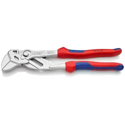 Клещи раздвижни, гаечен ключ, хромирани 250mm, 86 05 250, KNIPEX