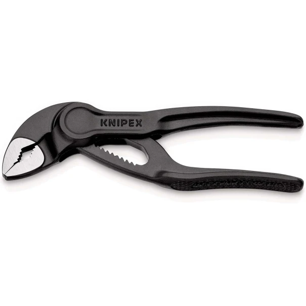 Клещи раздвижни Cobra® XS до Ø28mm, 100mm, 87 00 100 BK, KNIPEX