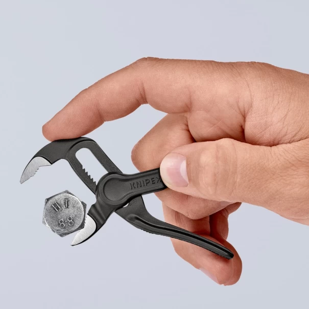 Клещи раздвижни Cobra® XS в метална топка за елхата, 87 00 100 XMAS 2022, KNIPEX