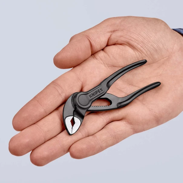 Клещи раздвижни Cobra® XS в метална топка за елхата, 87 00 100 XMAS 2022, KNIPEX