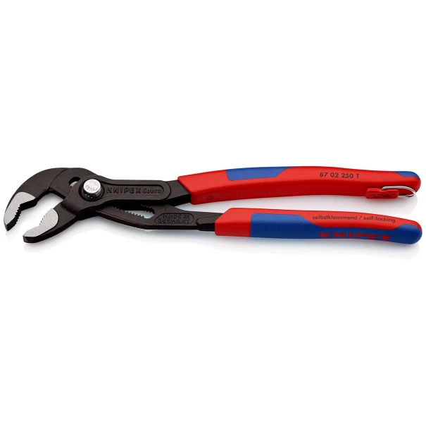 Клещи раздвижни Cobra® до Ø50mm, 250mm, 87 02 250 T, KNIPEX