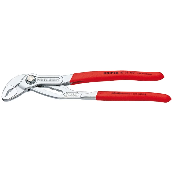 Клещи раздвижни Cobra® до Ø50mm, 250mm, 87 03 250 SB, KNIPEX