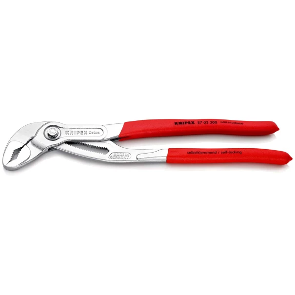 Клещи раздвижни Cobra® до Ø70mm, 300mm, 87 03 300, KNIPEX