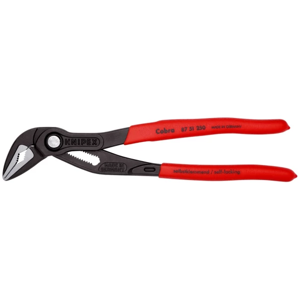 Клещи раздвижни Cobra® ES до Ø32mm, 250mm, 87 51 250, KNIPEX