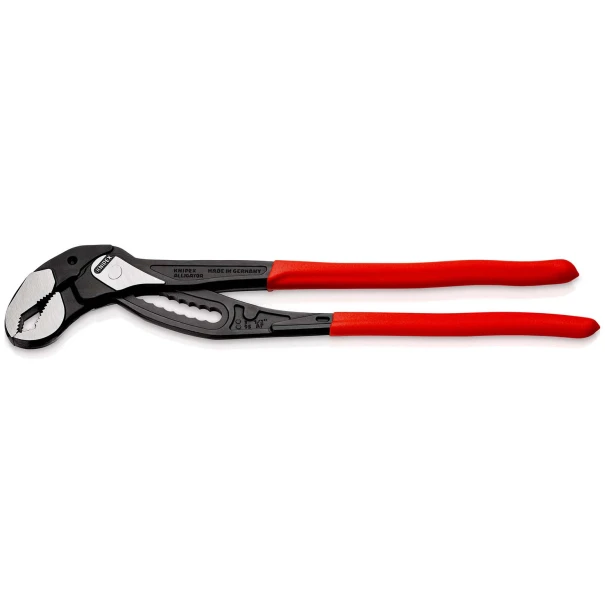 Клещи раздвижни Alligator® XL фосфатирани, Ø90mm, 400mm, 88 01 400 SB, KNIPEX