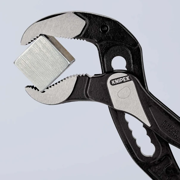 Клещи раздвижни Alligator® XL фосфатирани, Ø90mm, 400mm, 88 01 400 SB, KNIPEX