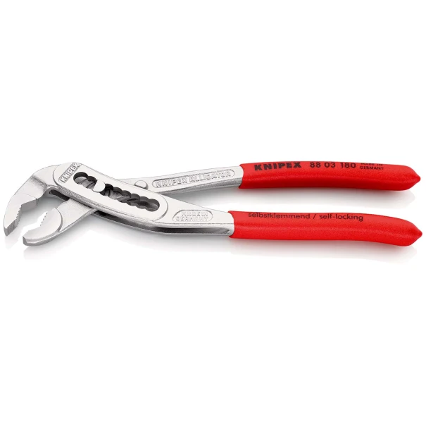 Клещи раздвижни Alligator® хромирани 180mm, 88 03 180, KNIPEX