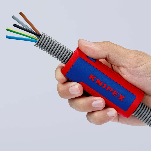 Резач за гофрирани тръби KNIPEX TwistCut, 90 22 02 SB, KNIPEX