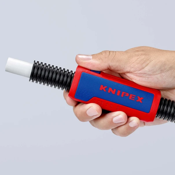 Резач за гофрирани тръби KNIPEX TwistCut, 90 22 02 SB, KNIPEX