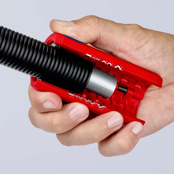 Резач за гофрирани тръби KNIPEX TwistCut, 90 22 02 SB, KNIPEX