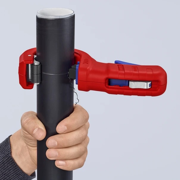 Резачка за пластмасови ВиК тръби KNIPEX DP50, 202mm, 90 23 01 BK, KNIPEX