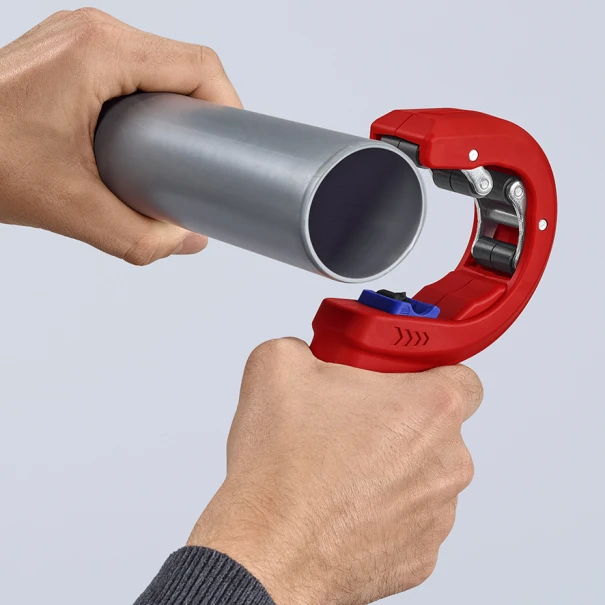 Резачка за пластмасови ВиК тръби KNIPEX DP50, 202mm, 90 23 01 BK, KNIPEX