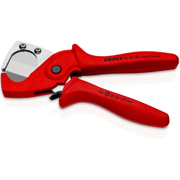 Резачка на тръби за пластмасови свързващи тръби, 185mm, 90 25 185, KNIPEX