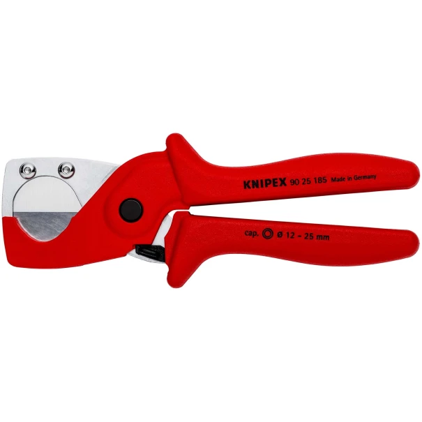 Резачка на тръби за пластмасови свързващи тръби, 185mm, 90 25 185, KNIPEX